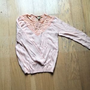 Forever 21 Lace Sweater